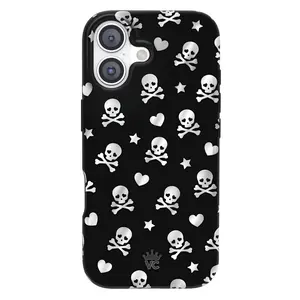 Chrome Skulls iPhone Case
