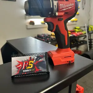 Milwaukee M18 18V Lithium-Ion Brushless Cordless 1/2 in. Compact Hammer Drill/Driver (Tool-Only)
