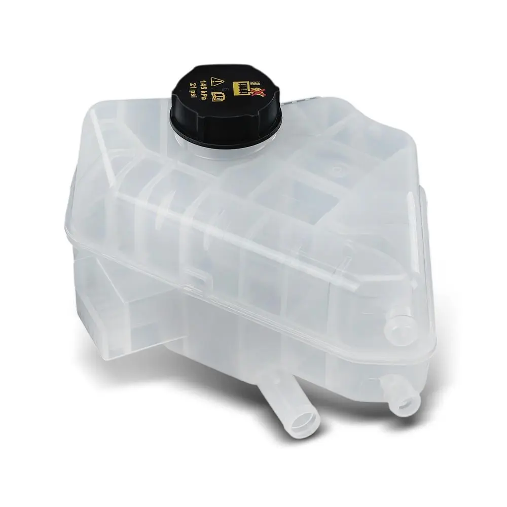 G-PLUS Motor Interior Radiator Coolant Expansion Tank w/ Cap Fit For 2008-2024 Ford Fiesta Mk7