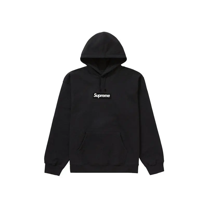 Supreme Men's West Hollywood Box Logo Hooded Sweatshirt Black, from StockX