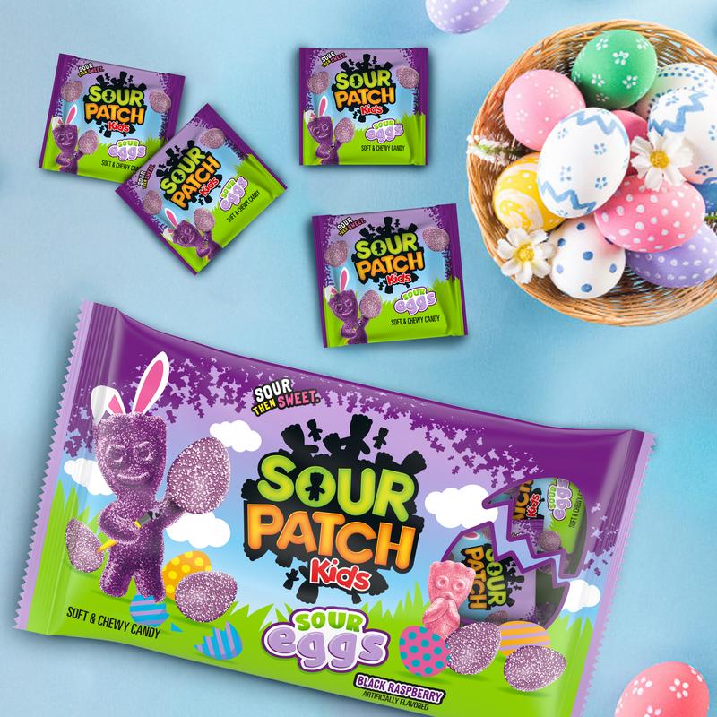 SOUR PATCH KIDS Easter Candy Variety Pack | Assorted Bunnies, Eggs, & Jelly Beans
