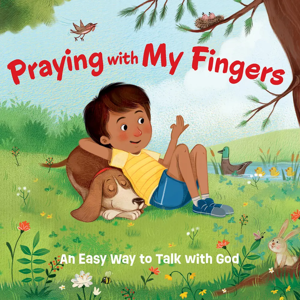 USED Book - Praying with My Fingers: An Easy Way to Talk with God by Editors at Paraclete Press (Board book) - english