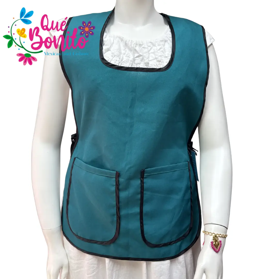 Teresa Polyester Apron Both Sides with Strings on the Side