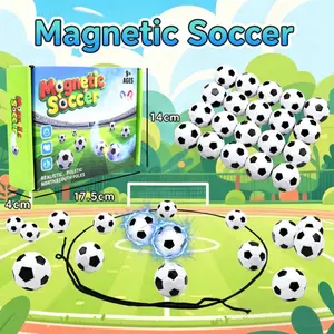 Desktop Magnetic Football Game, Perfect for Family Entertainment and Friends' Parties, Interactive Tabletop Game for All Ages