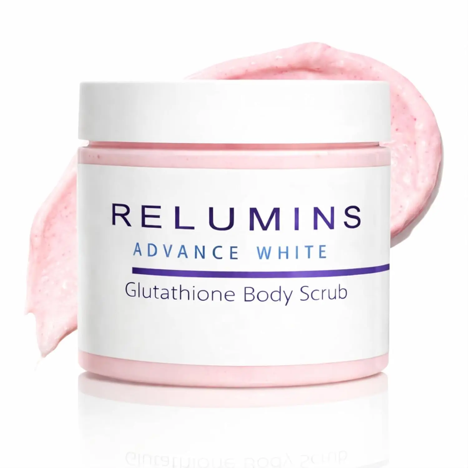Relumins Premium Summer Body Scrub with Glutathione, Rosehip & Sea Salt - Body Scrub for Smooth, Radiant, Beach-Ready Skin – Gentle Moisturizing Formula – 400ml