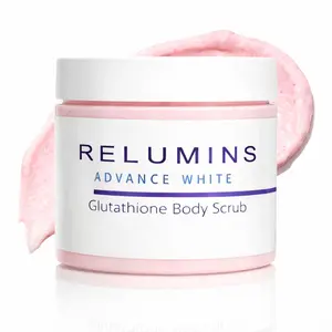 Relumins Premium Summer Body Scrub with Glutathione, Rosehip & Sea Salt - Body Scrub for Smooth, Radiant, Beach-Ready Skin – Gentle Moisturizing Formula – 400ml