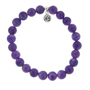 Defining Bracelet- Calming Bracelet with Amethyst Gemstones