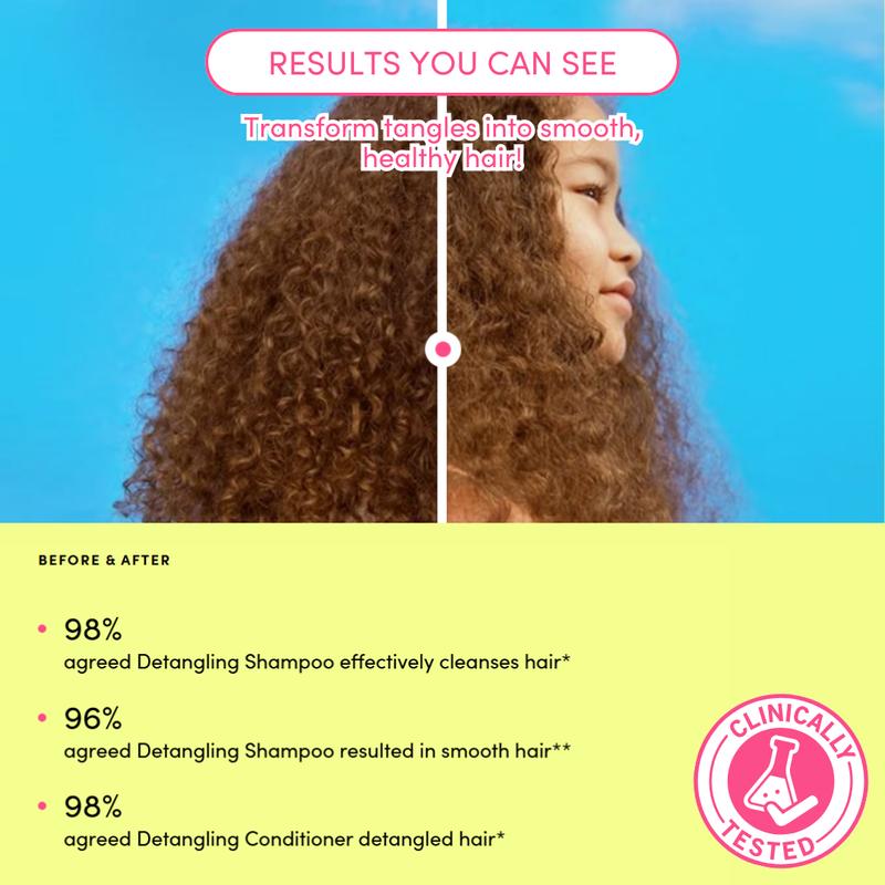 Evereden – Happy Hair Duo | Kids Shampoo & Conditioner Set | For Ages 3+