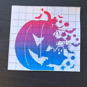 Fall/Halloween Pumpkin sticker