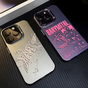 PIKPAKA B-BABYMETAL R-Rock Band Logo Cool Fashion Phone Case For IPhone 17 16 15 14 13 12 11 Pro Max Air Matte Laser Aurora Shockproof Funda Anti-Drop Anti-Fingerprint Cover