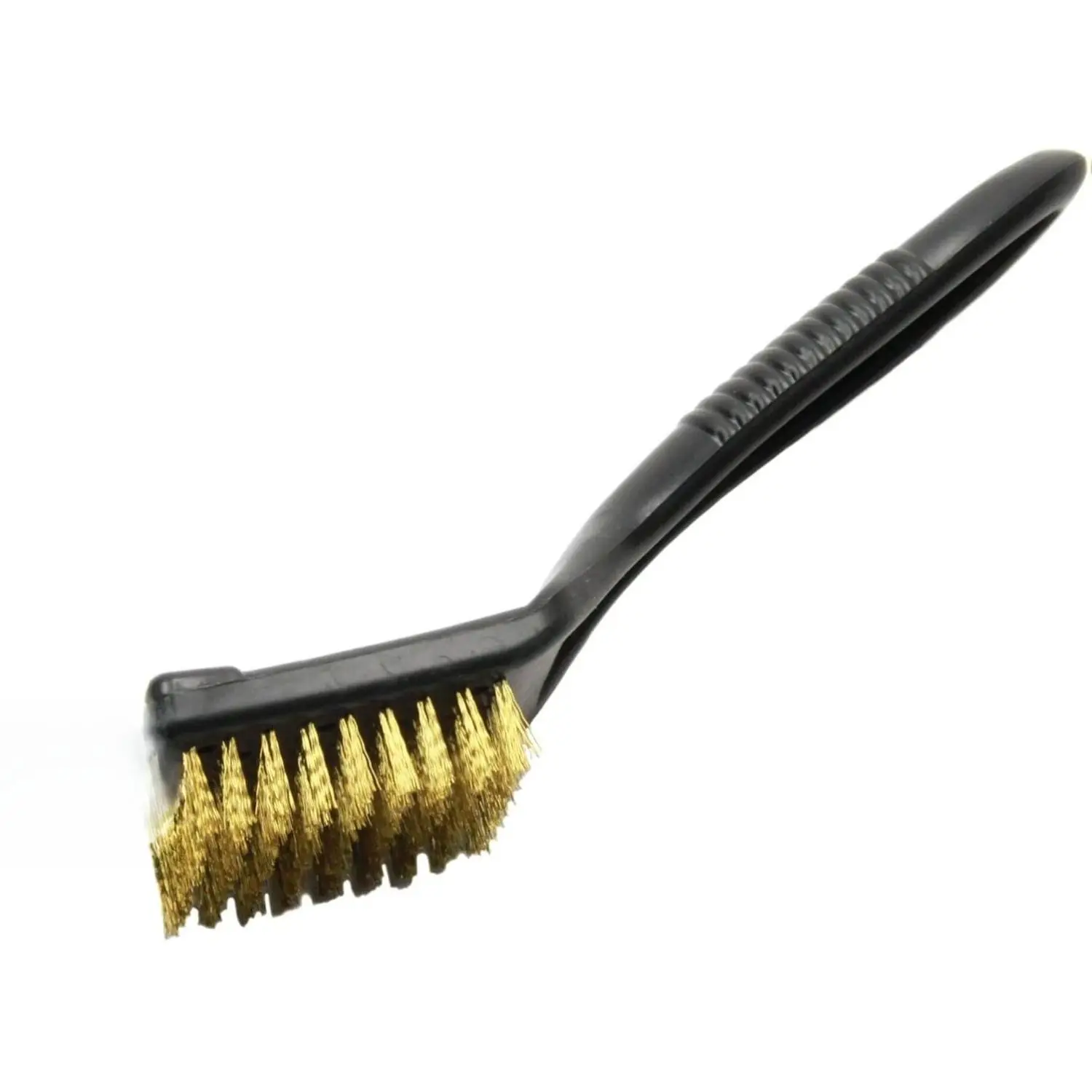 9-Inch Short Grill Brush with Plastic Handle - Essential for Grills, Durable Barbecue Tool Set, Sturdy Metal Edge, Comfortable Grip, Easy Storage, Tough Grime Remover for Kitchen Use