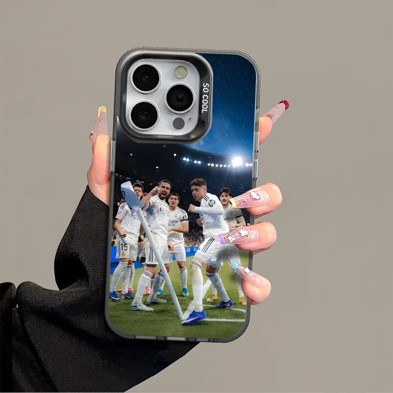 Valverde IPhone 17 Promax Phone Case Anti Drop Protective Case Suitable For iphone 16 15 14 13 SAMSUNG S26 S25 24 23 22 ULTRA Acrylic Football Phone Case