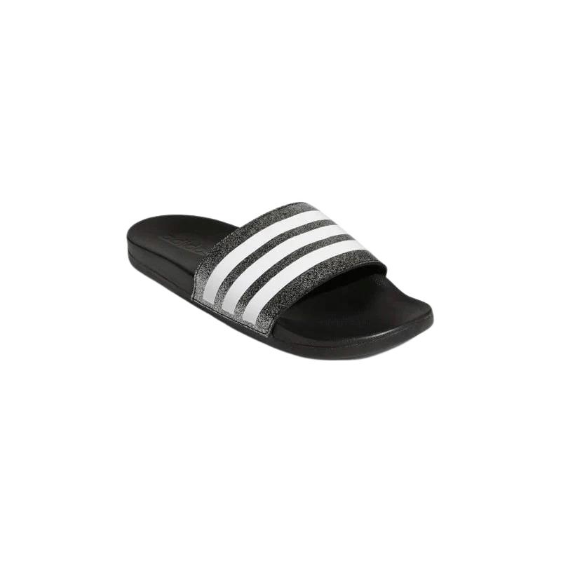 Adidas Adilette Comfort Slides J 'Black Glitter' - Men's