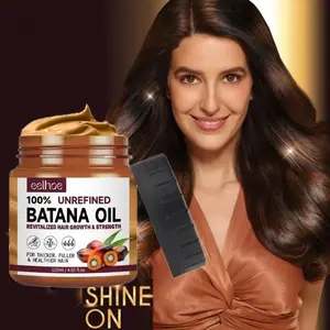 120g Batana Oil Conditioner For Hair Care, Raw Pure Batana Oil, Hair Care Mask For All Hair Types, Conditioner Care Split Ends, Frizz, Silky