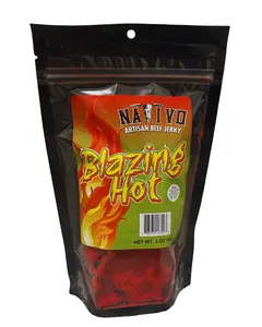 Nativo Beef Jerky — Blazing Hot Flavor | USDA-Inspected | Small-Batch Quality | Resealable Package