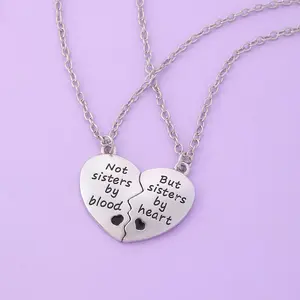 New Not Sister By Blood Pendant Best Friend Sisters Good Friend Necklace Gift