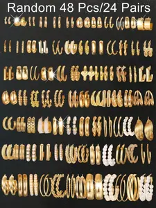 Random Women's Elegant Style, Trendy Exquisite Earrings, Chic Gorgeous Jewelry As Gift for Girlfriend, Random Fine Jewelry