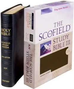 Scofield Study Bible III-KJV -- Oxford University Press, Leather / Fine Binding