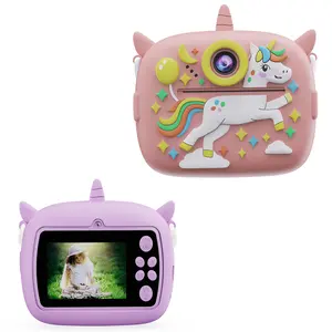 Multifunctional Instant Camera, Selfie Print Mini Portable Photo Printer, Compact Design, Perfect Gift for Thanksgiving Halloween Christmas New Year