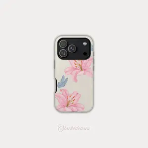 [New Product]BLOOMING TIGER LILY iPhone Case - Suitable for iPhone/Samsung - Dual-layer design/multiple protection - Shockproof and anti-collision