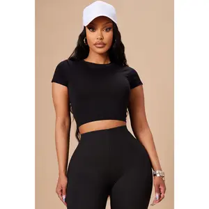 Robin Crop Top - Black Robin Crop Top - Black