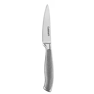 Cuisinart Graphix 3.5" Stainless Steel Paring Knife with Blade Guard- C77SS-3PR: Ergonomic, Rust-Resistant, Comfort-Grip Handle