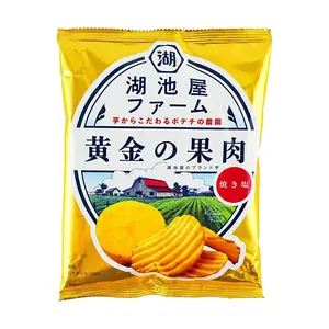 KOIKEYA Farm Potato Chips - Roasted Salt Flavor, 55g Bag - Intense Potato Aroma, Authentic Japanese Snack