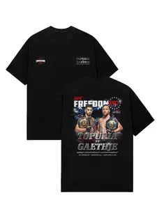 Topuria vs Gaethje UFC Shirt, UFC Freedom 250 Tee, MMA Fight Night Graphic T-Shirt, Lightweight Championship Fan Apparel, Combat Sports Shirt, Vintage UFC Fighter Tee, Martial Arts Streetwear, MMA Lover Gift For Him Her, Unisex Fight Merch