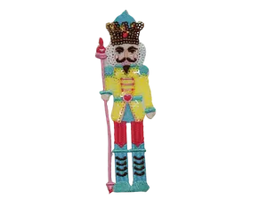 Christmas Nutcracker 2 Embroidered Iron-On Patch
