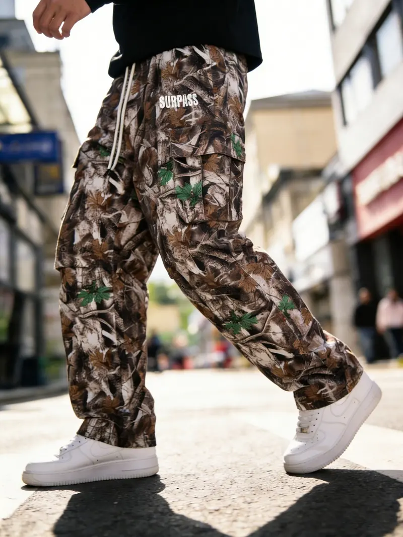 camo pants baggy - TikTok Shop