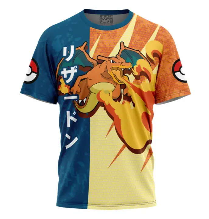 charizard attack pokemon t-shirt All-Over Print