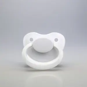 Classic Calm Adult Pacifier- White