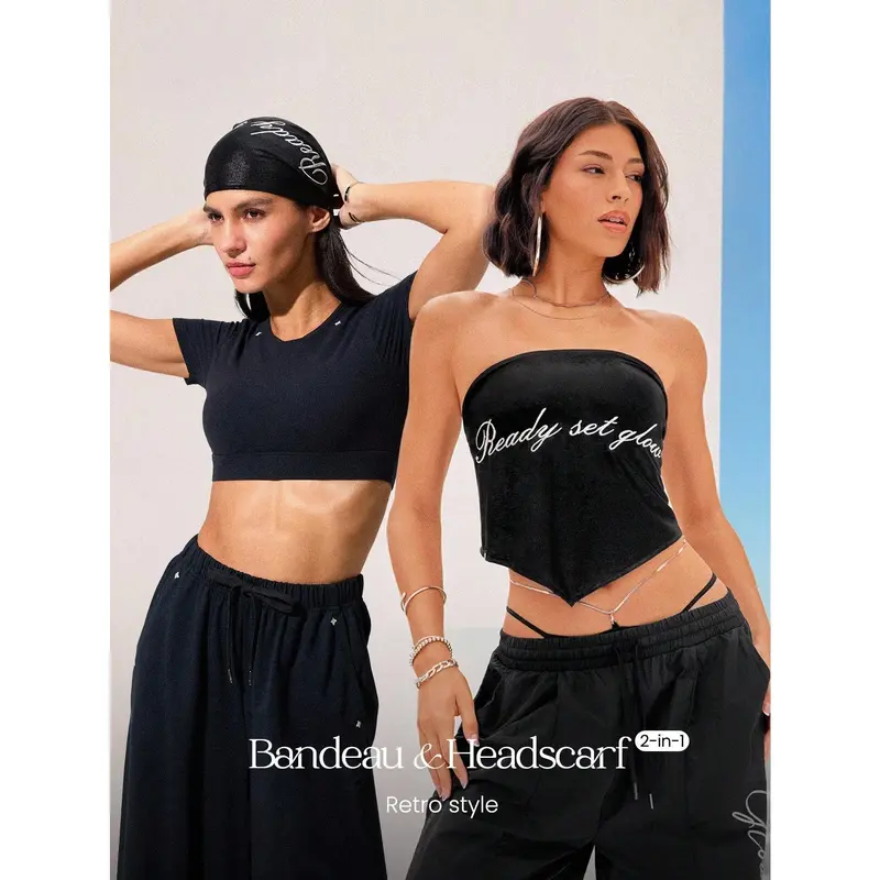Bandana tube top - TikTok Shop