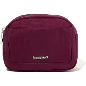 Baggallini Women's Pocket Cosmetic - Lightweight Bag - Travel Essentials Makeup Organizer Small