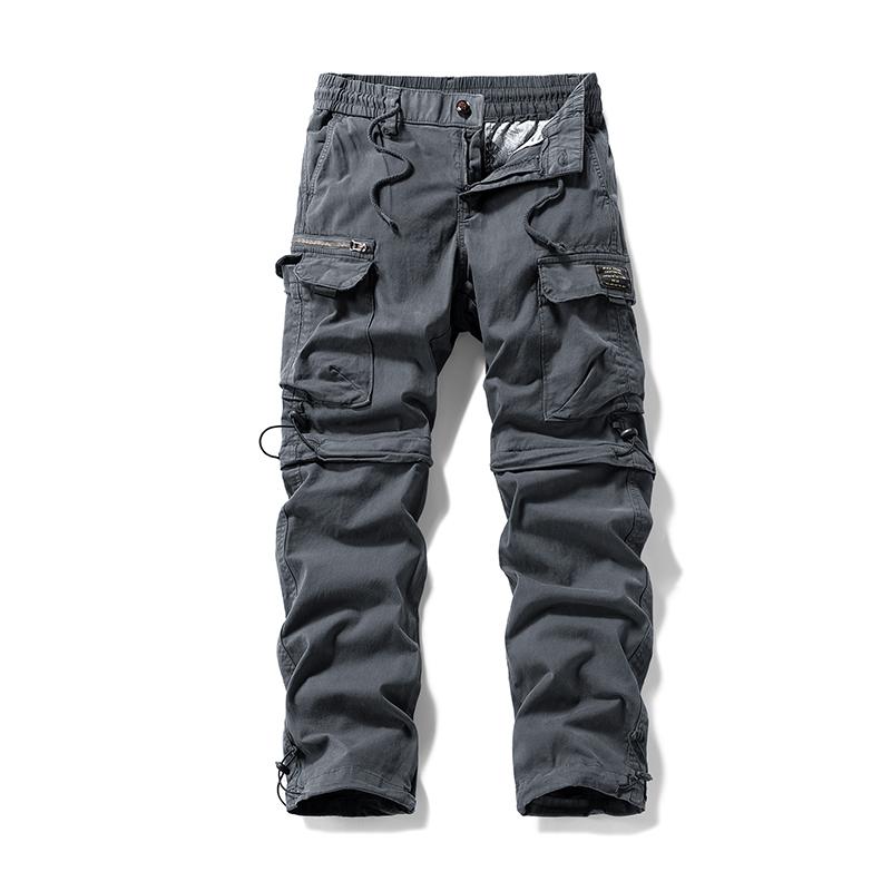 Heavy Duty Washed Cotton Pants for Outdoor Work, Hiking, Camping, Gym & Everyday Casual