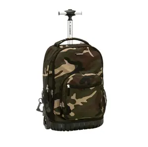 Rockland 19" Wheeled Backpack-Camo