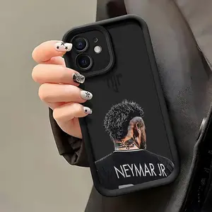 Brazilian Football Star Neymar JR iPhone 16,15,14,13,12,11 Pro Max,Mini,XR,XS,X,7,8 Plus Phone Case - Soft TPU Anti-drop Protective Back Cover