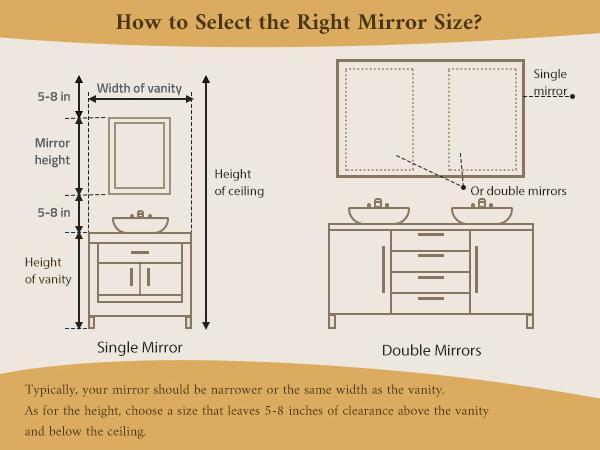 TETOTE LED Bathroom Mirror, Frontlit and Backlit with Touch Control, 3 Color Temperature & Dimmable Light, Defogger & Memory Function, , UL Listed LED Driver,Plug-in/Hardwired