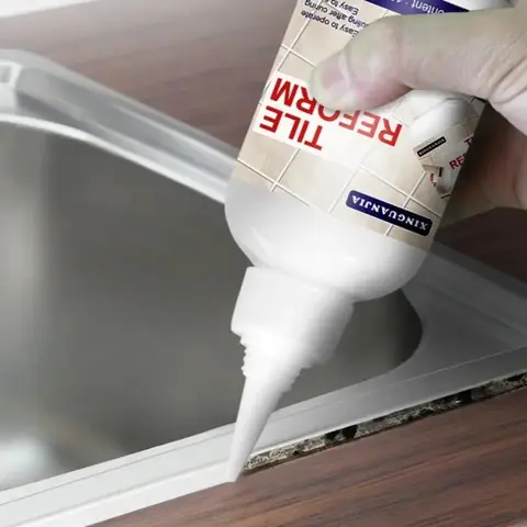 Kitchen Bathroom Waterproof Tile Grout Filler, 1 Count Tile Joint Renovation Agent, Tile Joint Renovation Tool, Home Care Supplies, Caulking, Adhesives, for Silicone, Invisible Waterproof Sealant, Bathroom Seals, Leak Proof Seal