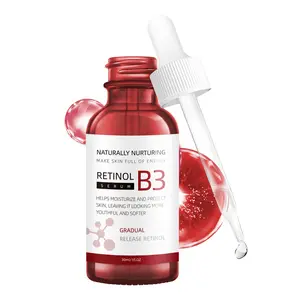 Retinol Face Serum with Vitamin B3, Smoothing & Hydrating Facial Serum, Even-Looking Skin, 1 Fl Oz, Moisturizer, Moisturizing, Anti Aging Concentrate