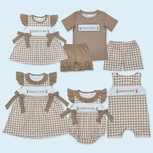 Daddy's boy deer hunting season kids girls summer outfit