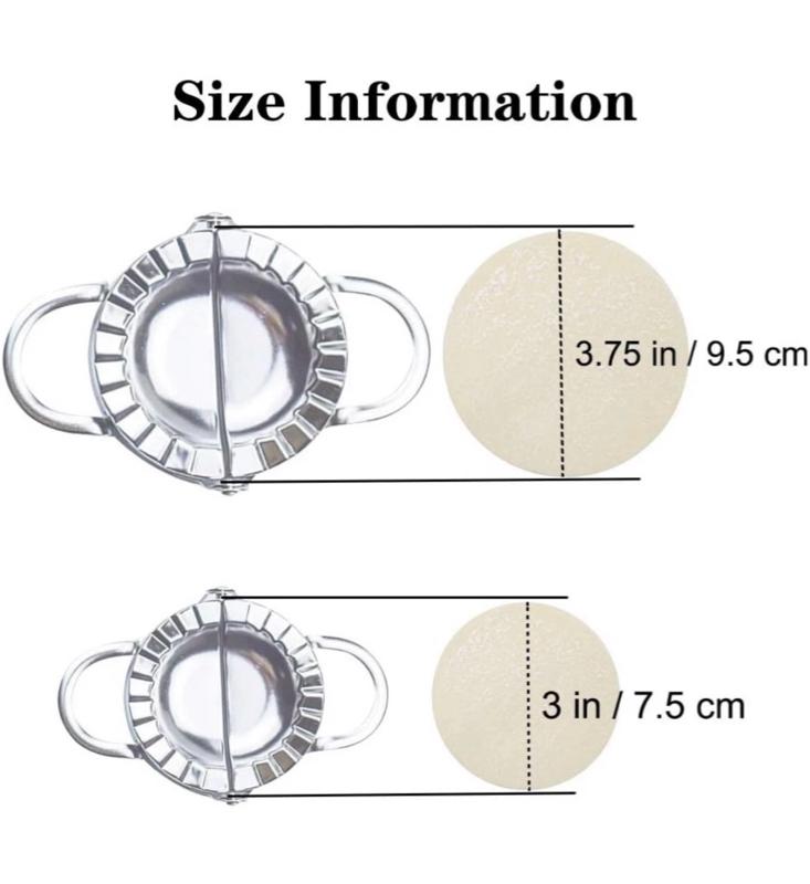 Stainless Steel Dumpling Ravioli Meatpie Maker for Easy Cooking and Durable Design