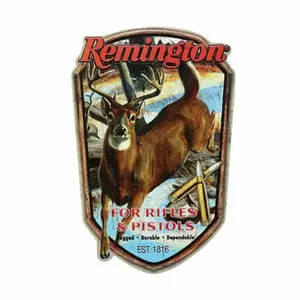 Vintage Hunting Sticker, Rifle And Pistol Embossed Vinyl Decal, Durable Waterproof Sticker For Gun Safes, Garages, Manholes, Tool Boxes, Car Bumpers, Hunting Wall Art Sticker, Laptop Water Bottle Decal