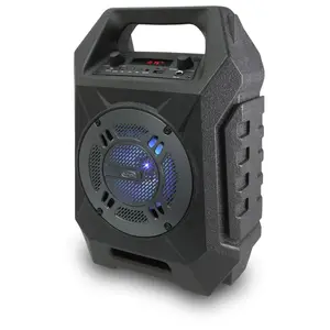 212 MAIN iLive Electronics ISB408B Wireless Tailgate Speaker, Bluetooth Audio Device with Digital Clock & Memory Function