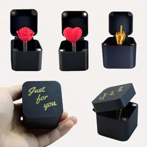 1count Fun Surprise Bouncing Gift Box, Prank Surprise Gift Box, 3D Printed Prank Fun Gift, Fun Gift Giving,1count Fun Surprise Bouncing Gift Box, Prank Surprise Gift Box, 3D Printed Prank Fun Gift, Fun Gift Giving,Boyfriend Stocking Stuffers