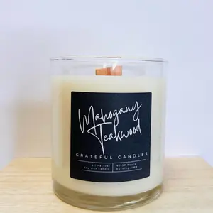 Mahogany Teakwood candle Mahogany Teakwood candle