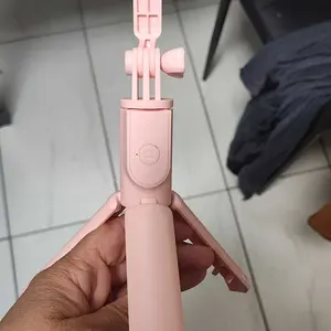 Extendable Phone Selfie Stick with Wireless Remote & 360° Rotating Tripod Stand, Compatible with iPhone, Samsung & Android Smartphones, Selfie Accessories
