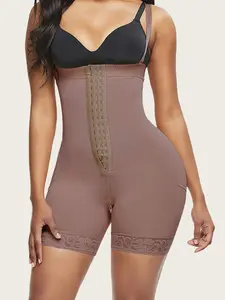 1 Count Women's Shapewear Bodysuit, Fajas, Corset Shapewear, Butt Lifting And Tummy Control Body Shaperwear Shorts, High Waist Colombian Shapewear, Adjustable Shoulder Straps Body Shaper Jumpsuit, Suitable for Daily,Sport,Yoga, Black Friday
