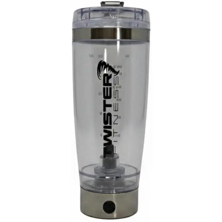 PULSE Electric Protein Shaker Bottle – Silver | 20 oz USB-C Rechargeable