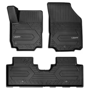 LASFIT Floor Mats Fit for 2018-2023 Chevrolet Equinox/GMC Terrain Denali,1st & 2nd Row Set All Weather Car Liners